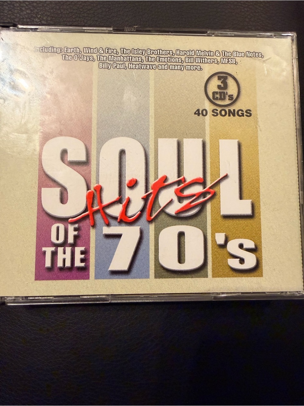 Soul Hits Of The 70S Three Discs 40 Songs CD Combined shipping